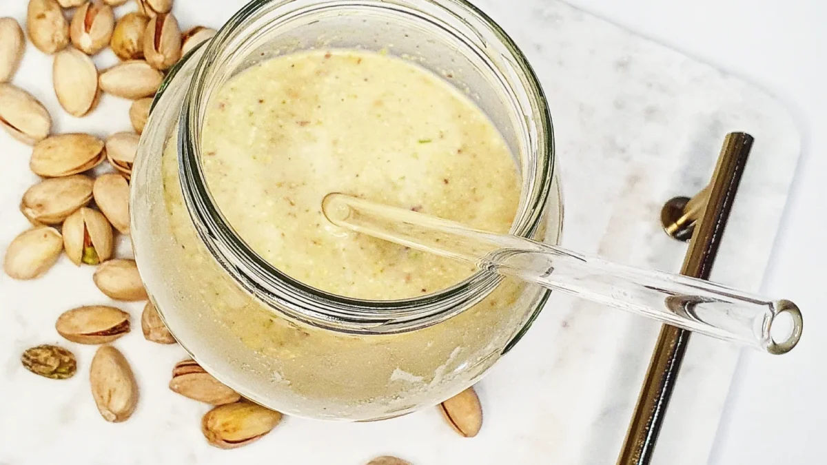Pistazien Protein Smoothie Vegan