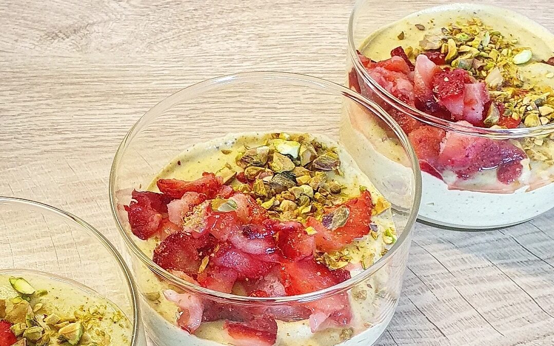 VEGANE PISTAZIENCREME proteinreich und ohne raffinierten Zucker