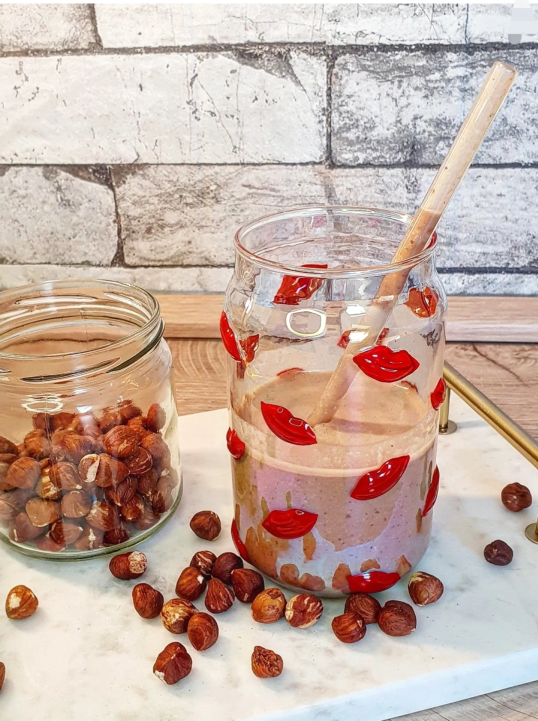 Haselnuss - Schoko - Smoothie, vegan und proteinreich