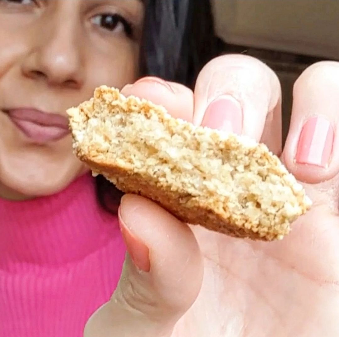 Caschew - Hafer Kekse, vegan und ohne raffinierten Zucker