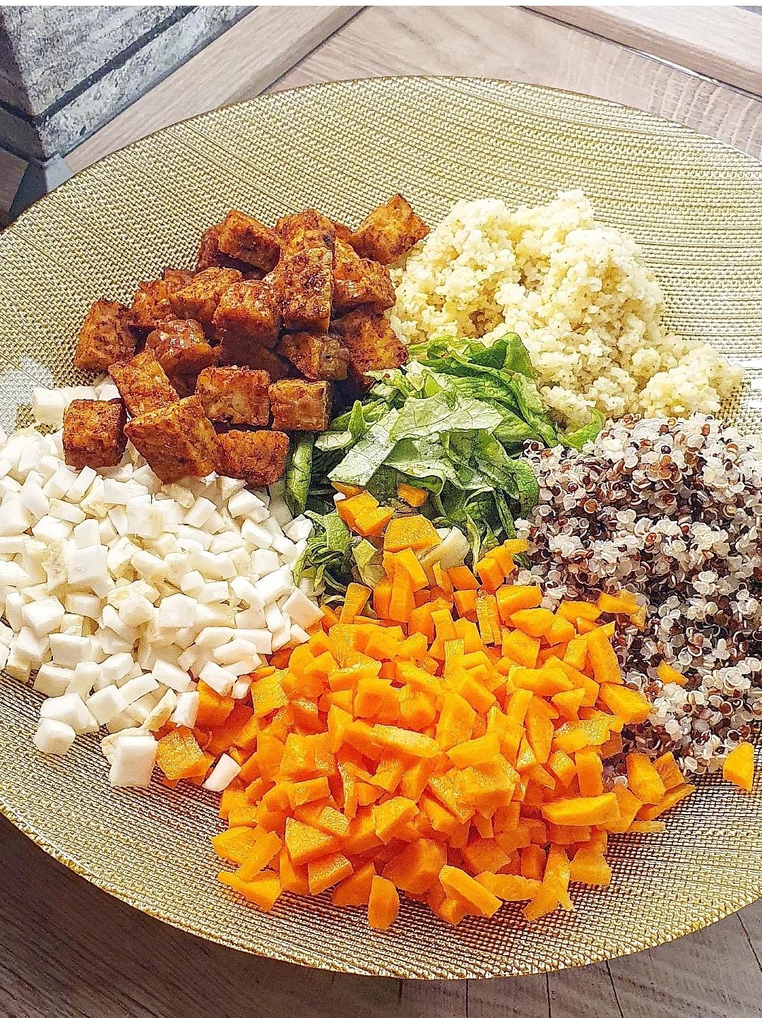 Tempeh - Quinoa Salat 