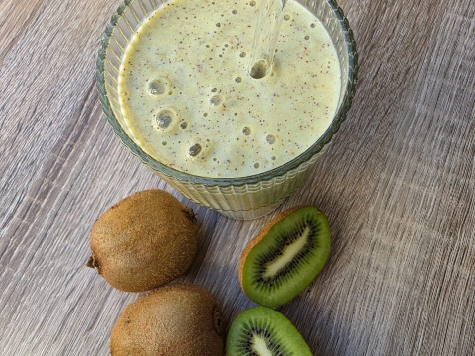 Veganer Kiwi-Kokos-Smoothie