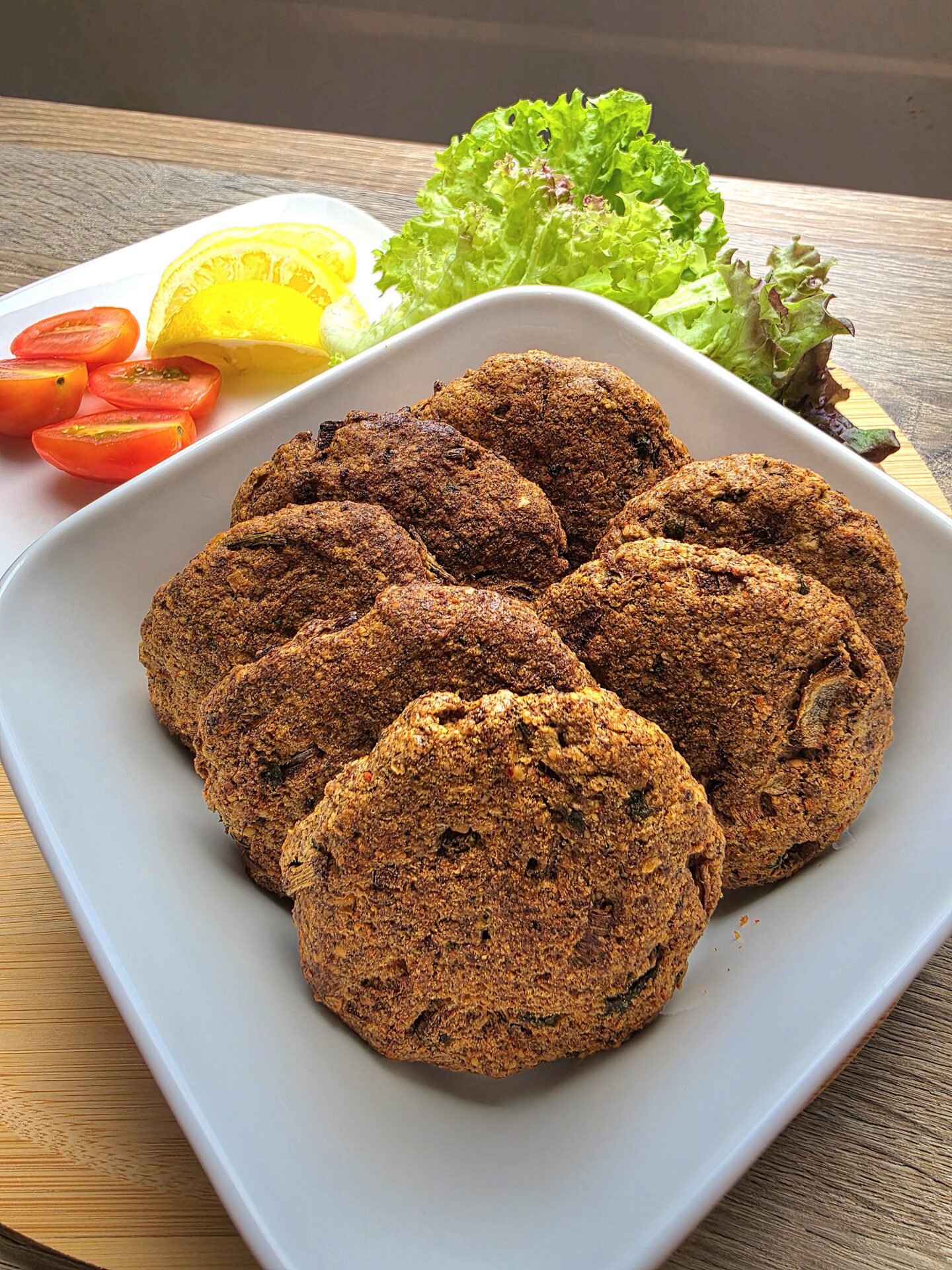 VEGANE SCHNITZEL AUS GEMAHLENEN WALNÜSSEN ganz ohne Frittieren