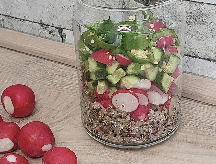 QUINOA - DETOX - SALAT vegan und nährstoffreich