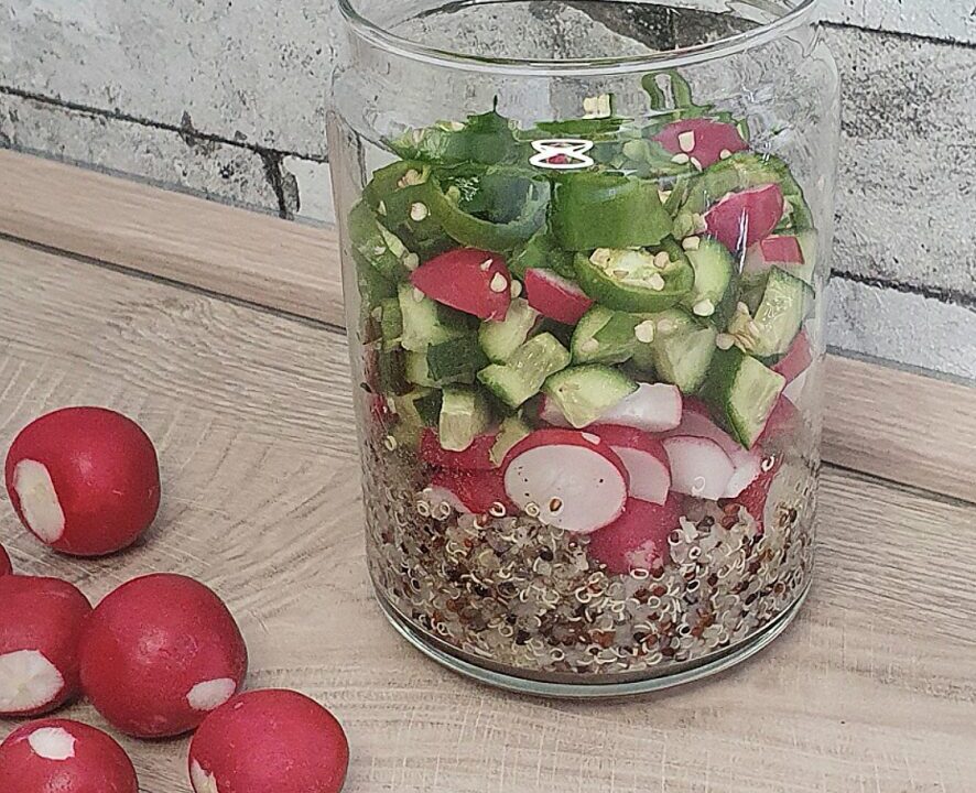 QUINOA - DETOX - SALAT vegan und nährstoffreich