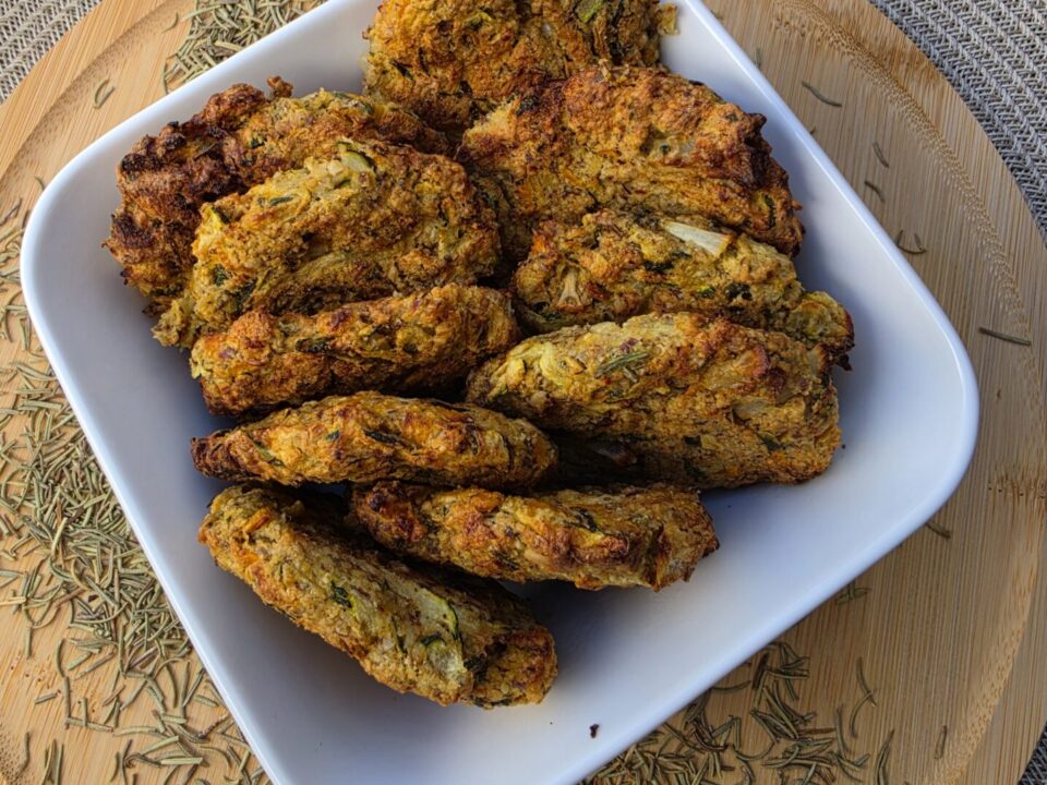 VEGANE ZUCCHINI - SCHNITZEL ganz ohne Frittieren