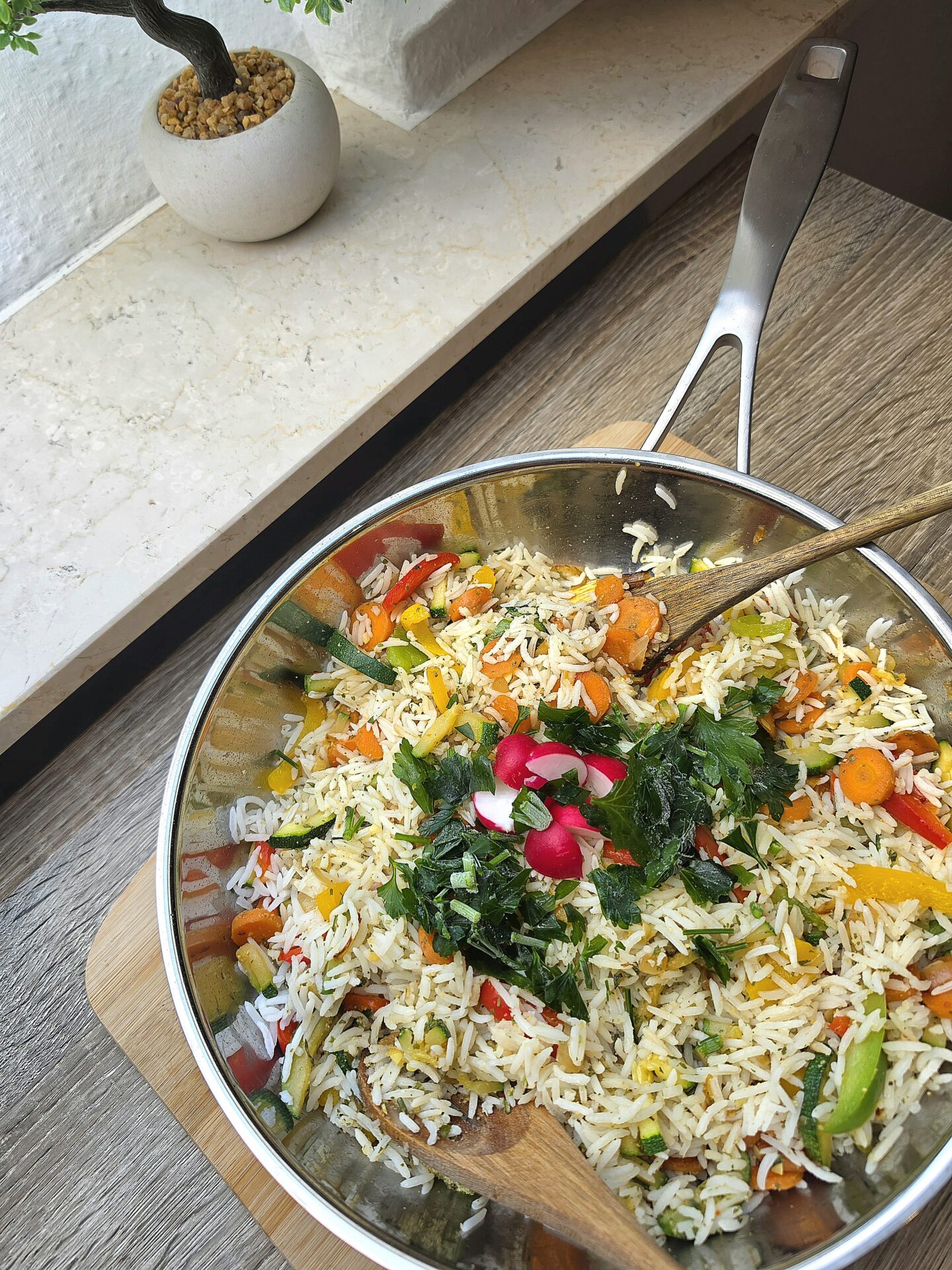 VEGANES RISOTTO MIT GEMÜSE