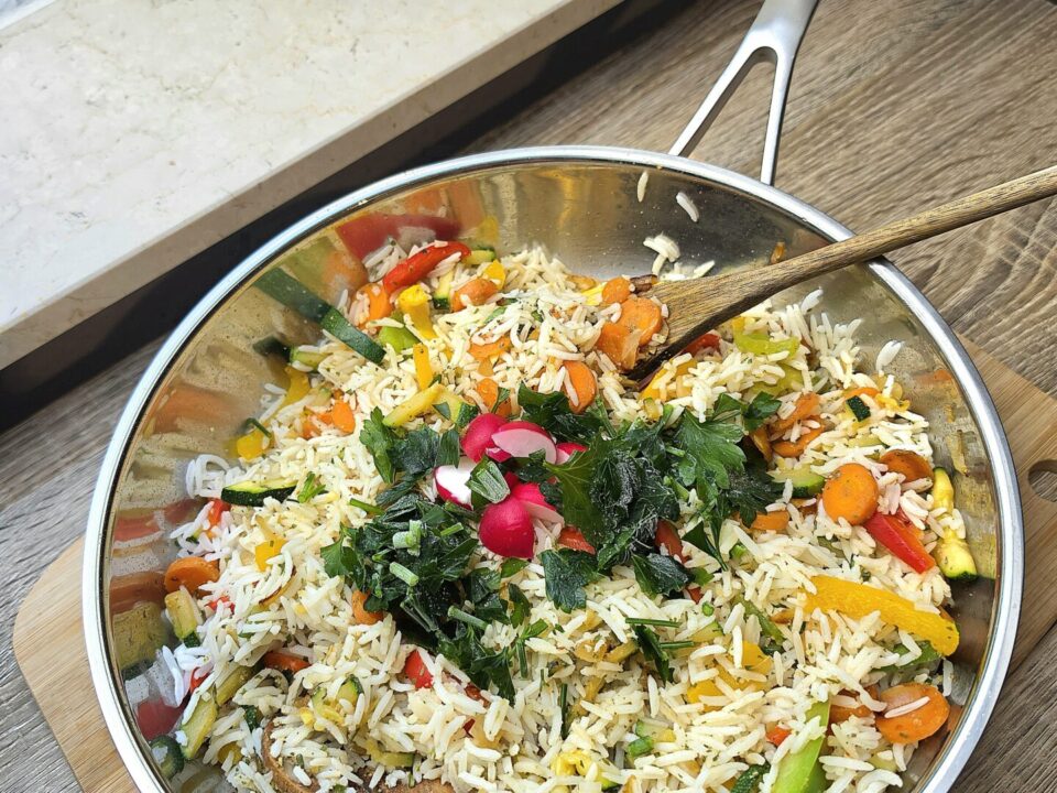 VEGANES RISOTTO MIT GEMÜSE