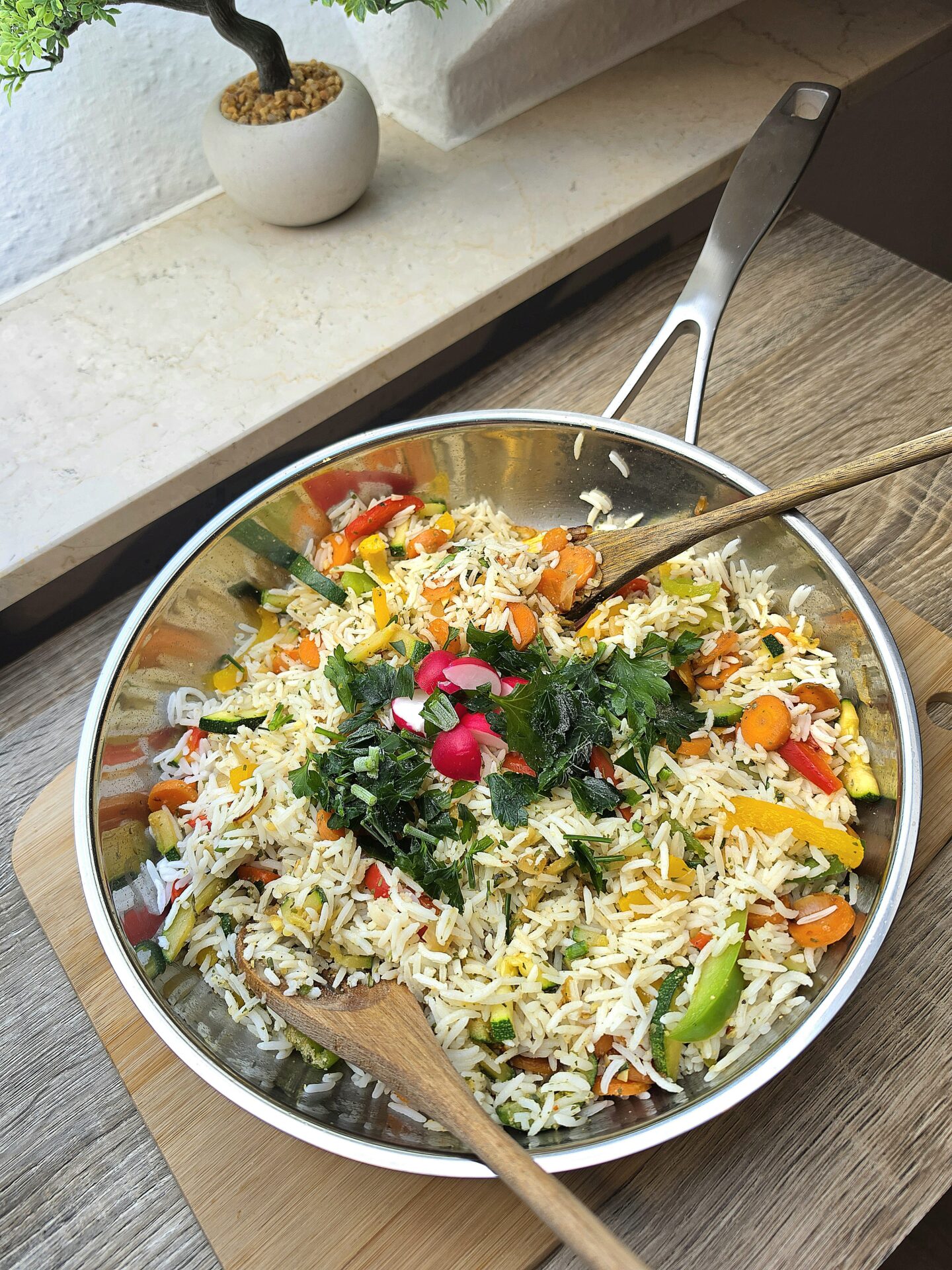 VEGANES RISOTTO MIT GEMÜSE