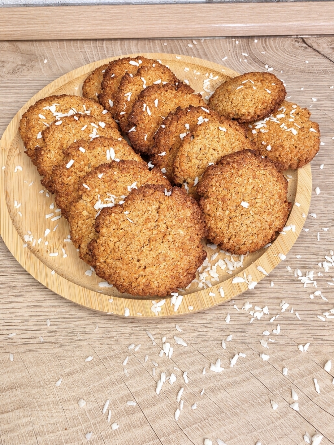 VEGANE KOKOS - KEKSE ohne Gluten und raffinierten Zucker